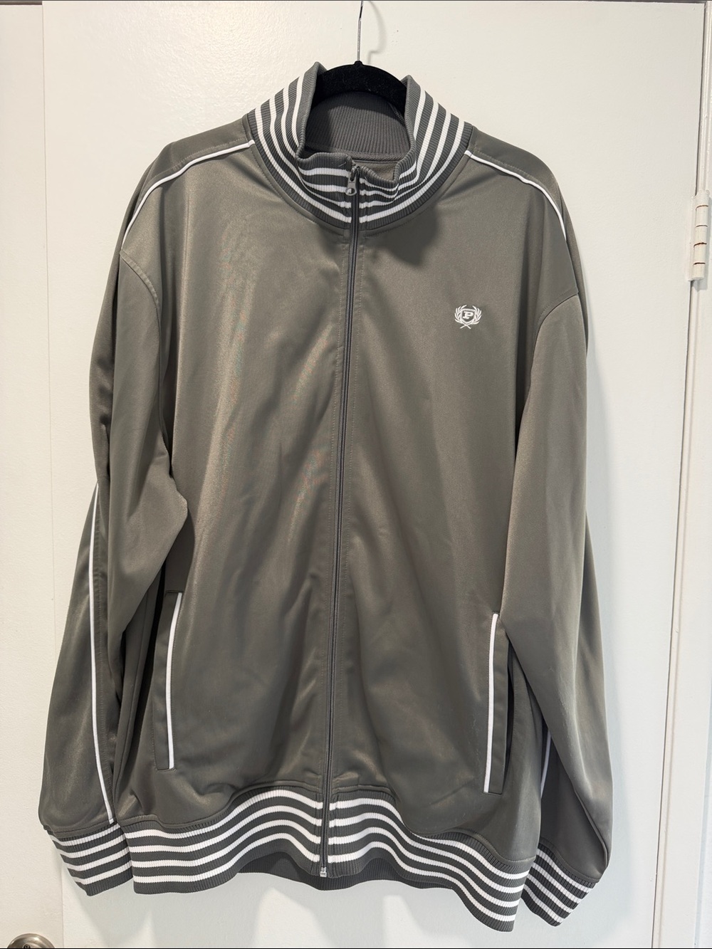 Phat Farm Grey Lightweight Jacket Size 2XL